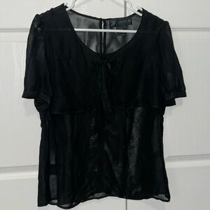 Kardashia Kollection sheer blouse size XL